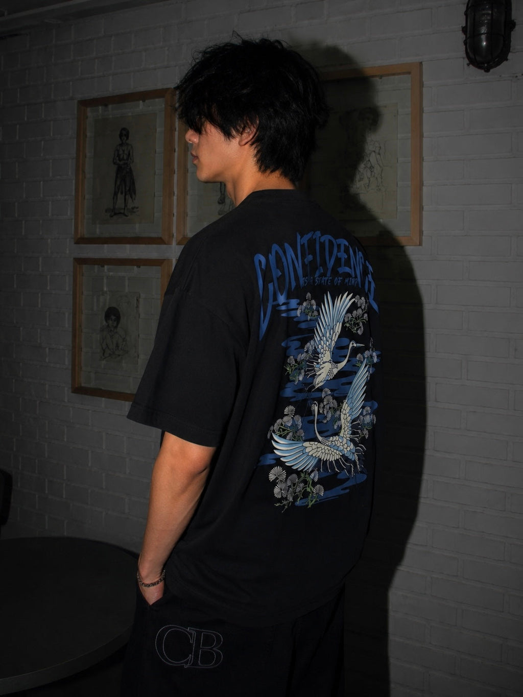 CONFIDENCE - OVERSIZED TEE – 200 GSM