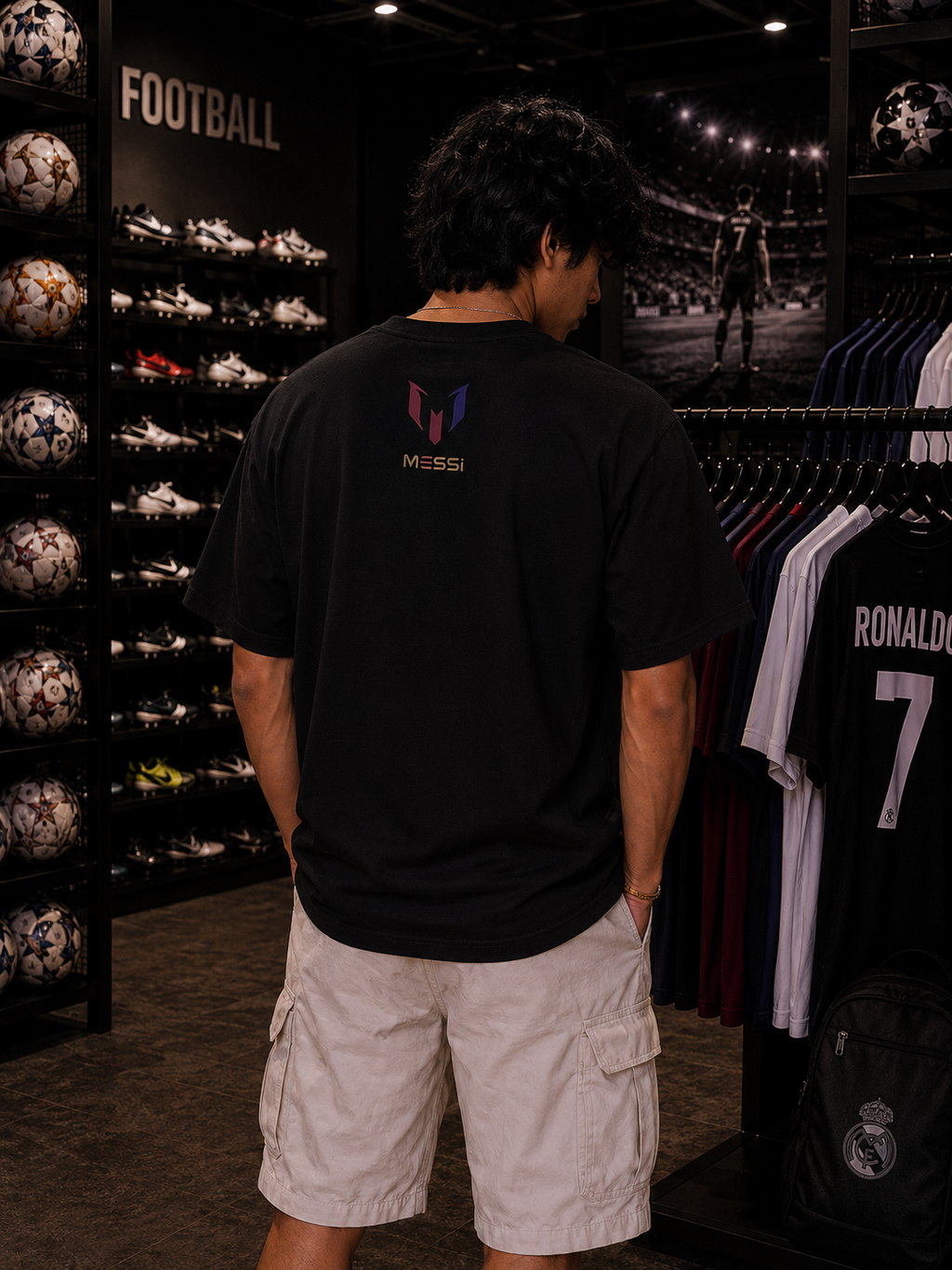 BARCELONA JERSEY - OVERSIZED TEE – 200 GSM