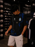 ARGENTINA MESSI 10 OVERSIZED T-SHIRT – MIDNIGHT BLUE EDITION – 240 GSM